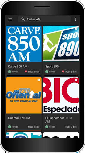 Radios AM y FM de Uruguay screenshot 4