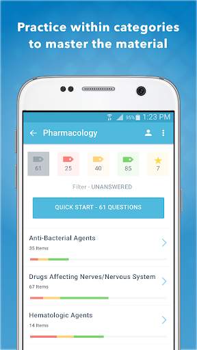 USMLE Pharmacology Flashcards 4 تصوير الشاشة