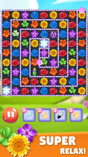 Blossom Bloom - Flower Blast Match 3 Games screenshot 2