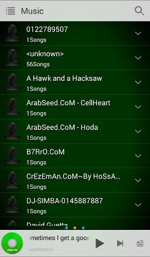 mp3 player for android screenshot 6