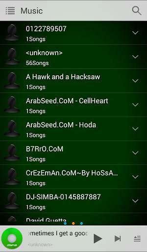 mp3 player for android screenshot 6