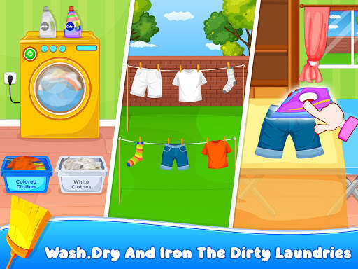 Sweet House Cleaning Game - Home Cleaning screenshot 7