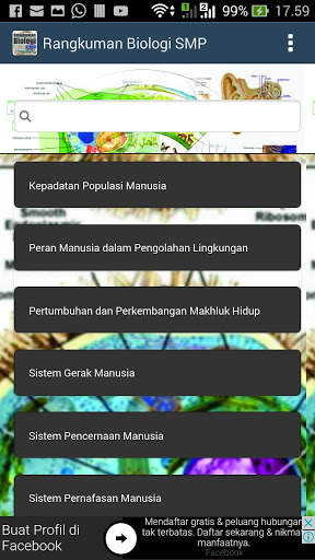 Rangkuman Biologi SMP screenshot 3