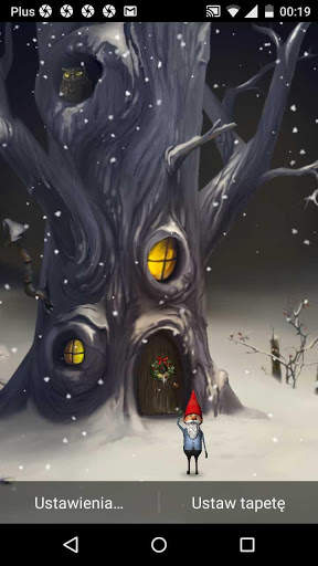 Magic Winter Live Wallpaper screenshot 1