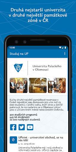 Studuj na UP скриншот 1