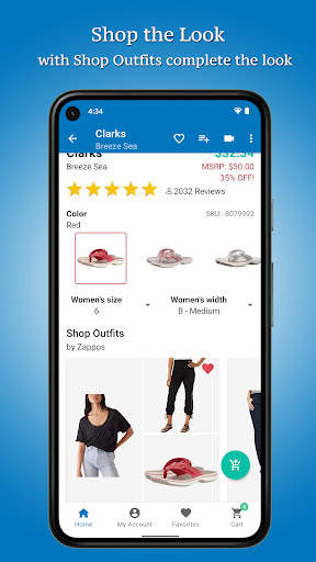 Zappos screenshot 4