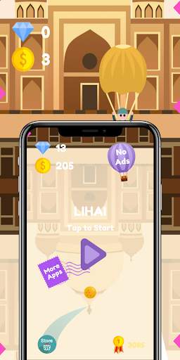 Lihai: Tap tap Sky Journey Games 2019 screenshot 2