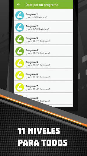 De entrenamiento 100 flexiones screenshot 2