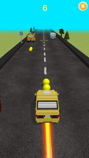 Taxi crash 3D screenshot 2