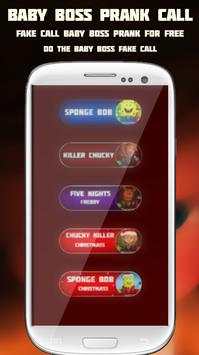 Baby Boss Fake Call screenshot 5