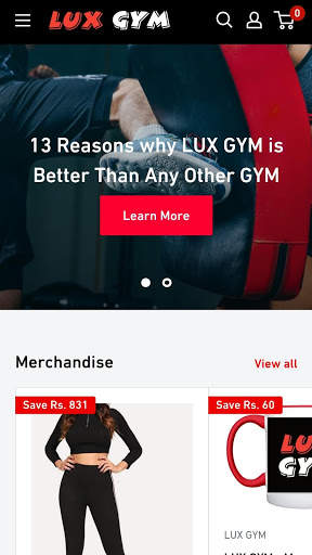 Lux Gym screenshot 2