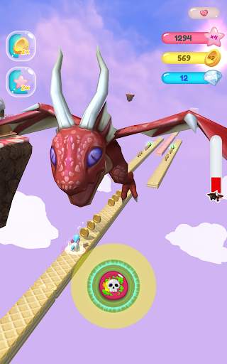Princess Unicorn: Dragon Escape screenshot 21