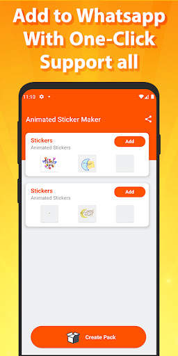 Animated Sticker Maker for WhatsApp WAStickerApps screenshot 6