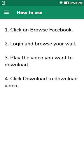 Video downloader for Social Media screenshot 3