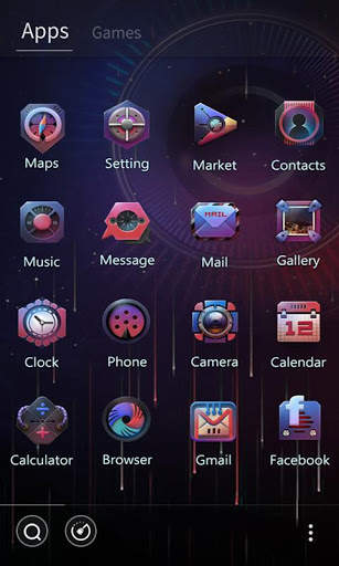 EIDOLON GO Launcher Theme screenshot 2