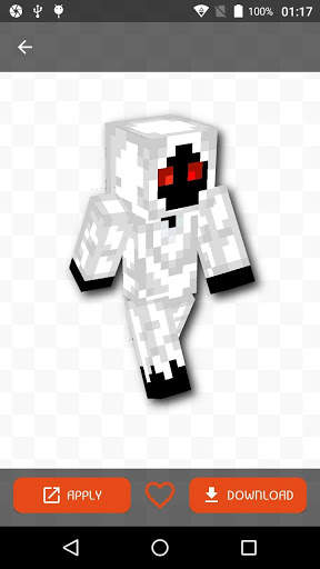 Entity 303 & Herobrine Skins for Minecraft PE screenshot 1