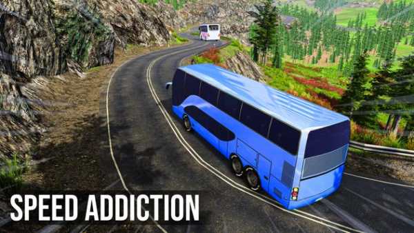Passenger Bus Racing Games 2019: Hill Bus Race screenshot 2