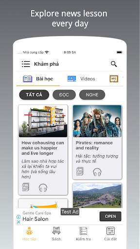 Học Tiếng Anh - IELTS Song Ngữ screenshot 1