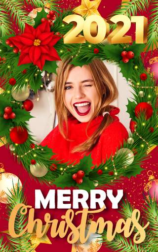 Christmas Photo Editor 2021 screenshot 1