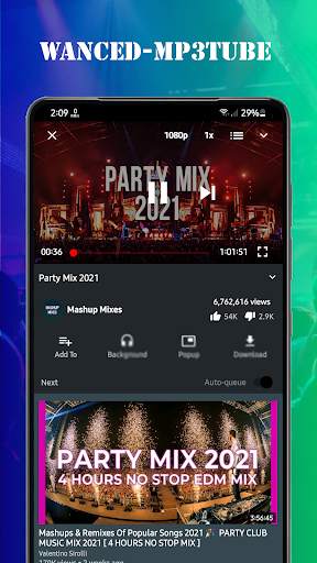 Wanced-Tube Mp3  | Block Ads screenshot 2