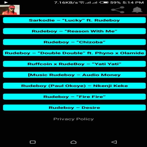 Latest Rude boy all Songs screenshot 1