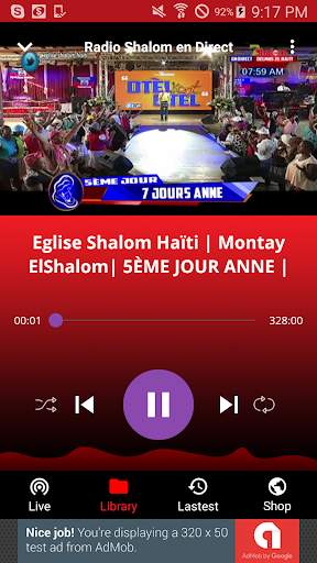 Église Shalom Haiti screenshot 1