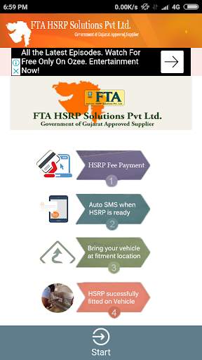 FTA HSRP - Customer KYC screenshot 2