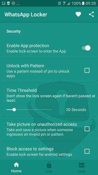 Lock for Wazapp screenshot 2