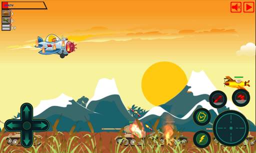 Plane Birds : Bird Defense स्क्रीनशॉट 3