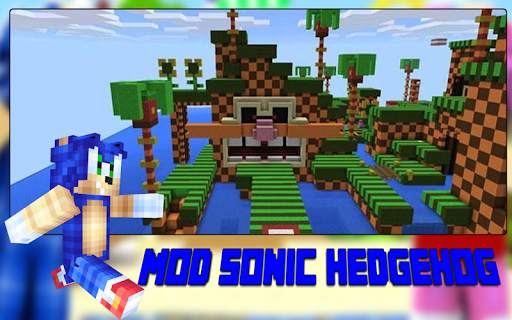 Mod Sonic Hedgehog - For Minecraft Pe 2021 screenshot 2