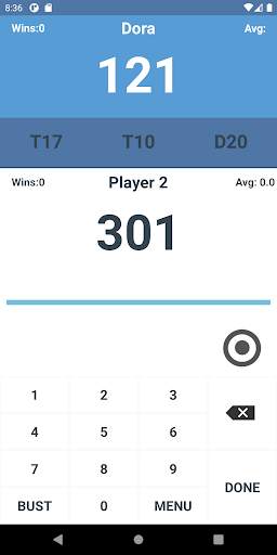 Darts Score Easy scoreboard screenshot 4