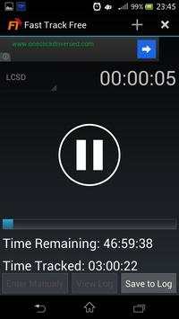 Fast Track Driving Log Free screenshot 2