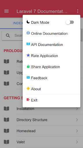 Laravel 7 Documentation скриншот 6