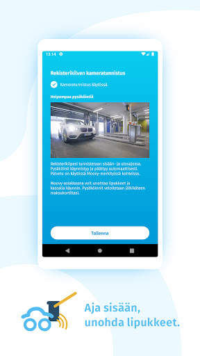 Moovy - Parempi parkkipalvelu screenshot 2