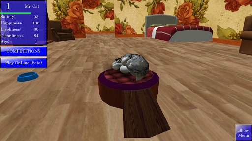 Cute Pocket Cat 3D screenshot 3