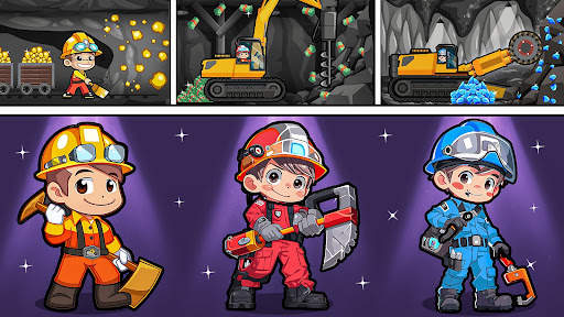 Idle Miner Gold Clicker Games screenshot 4