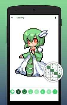 Monster Girl Color By Number art maker screenshot 5