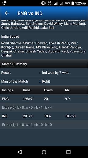 CricFest - PHP Scripts Mall Live Cricket Score App screenshot 7