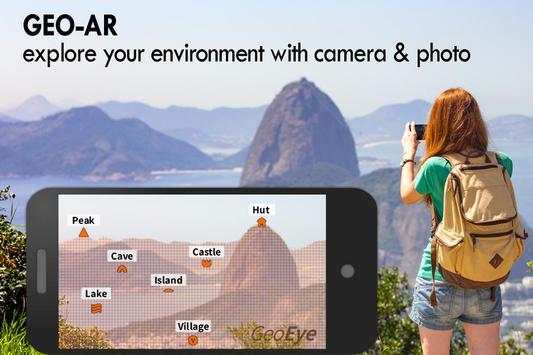 3D Geo-AR Camera - GeoEye Lite screenshot 1