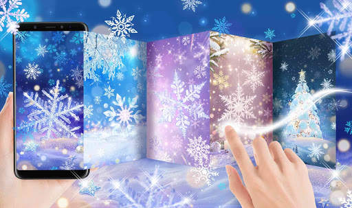 Snowflake Live Wallpaper screenshot 3