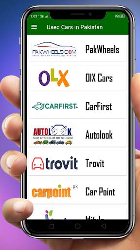 Used Cars in Pakistan स्क्रीनशॉट 1