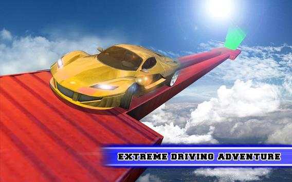 Impossible Stunts Racing Car Free: 3D Sky Tracks screenshot 1