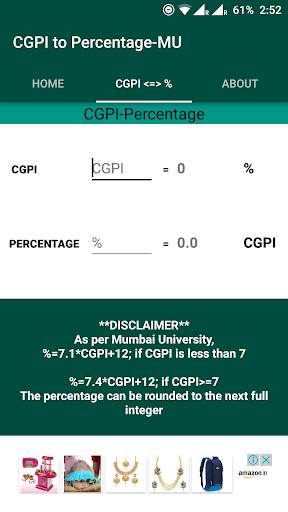 CGPI to Percentage-MU скриншот 3