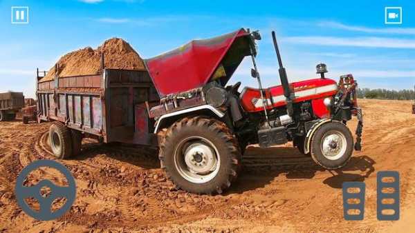 Tractor Trolley: Heavy Cargo Tractor Farming screenshot 2