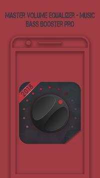 Master volume Equalizer - Music Bass Booster Pro скриншот 1