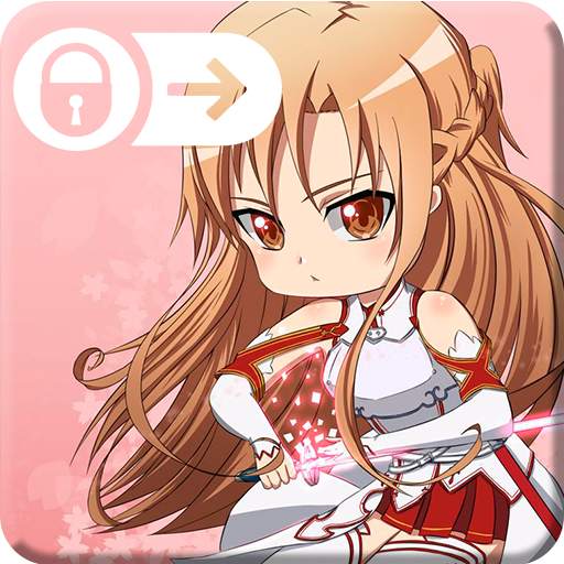 Asuna Cute Girl Anime Wallpaper Sword Screen Lock 2.0