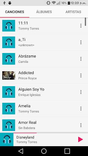 Reproductor - Luna Music screenshot 1