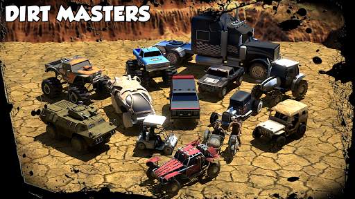 Hill Dirt Masters Car Racing screenshot 1