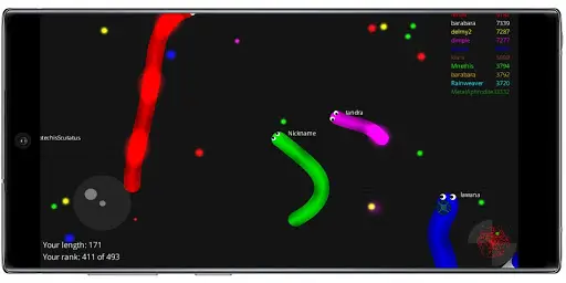 Snake io Worms io SnakeWorms war zone io screenshot 3