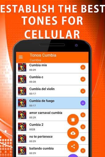 Cumbia Sonidera Rigntones Free screenshot 5